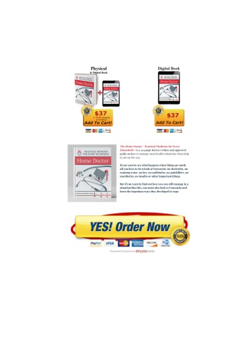 Home Doctor Book PDF Download by Dr Maybell Nieves