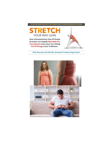 Metabolic Stretching PDF Exercises Routine & Workout