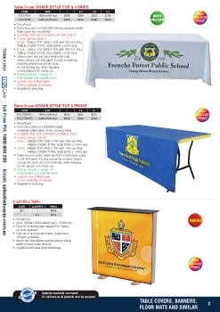 Eduquip Branded Table Covers and Like Products T4 2025