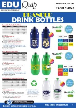 EDUQUIP Drink Bottles Range