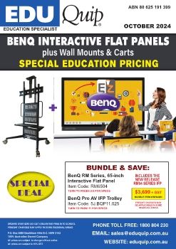 EduQuip BenQ Interactive Displays Term 1 2025