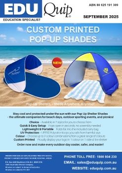 Eduquip Branded Pop-up Shade Shelters