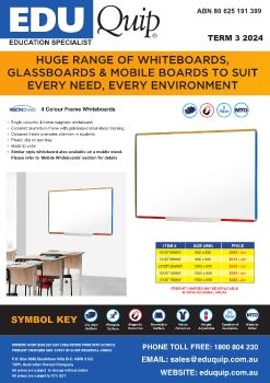 Eduquip Whiteboards Full Range