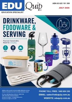 Eduquip Branded Drinkware, Foodware and Serving  T3 2026