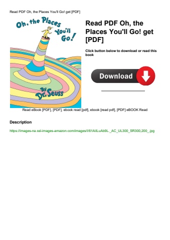 read pdf oh  the places you'll go! get [pdf]
