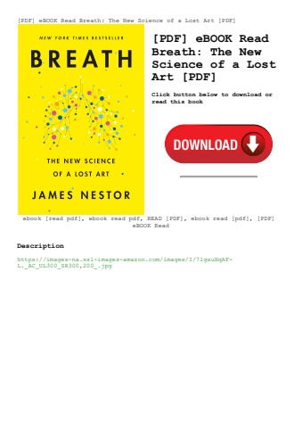 [pdf] ebook read breath the new science of a lost art [pdf]