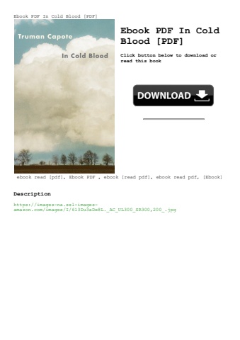 ebook pdf  in cold blood [pdf]