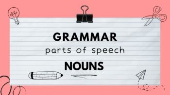 Bahan E-book Grammar Part of Speech Nouns Agus