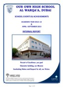 INTERNAL REPORT-2013