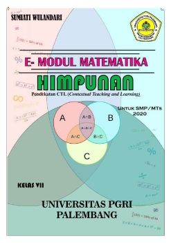 E-Modul Himpunan