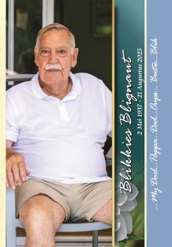 MEMORIAL FLIPBOOK BLIKKIES BLIGNAUT F8