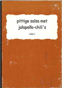 recept pittige salsa met jalapeno-chili's