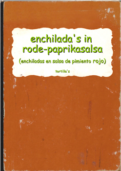 recept enchilada's in rode-paprikasalsa