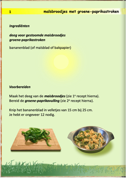 recept maisbroodjes met paprikastroken