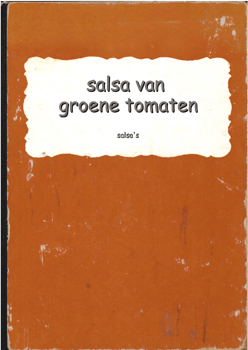 recept salsa van groene tomaten