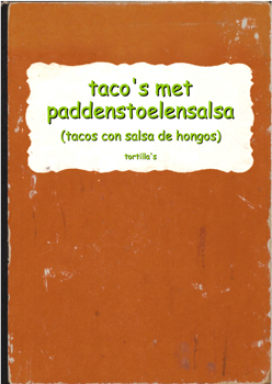 recept taco's met paddenstoelensalsa