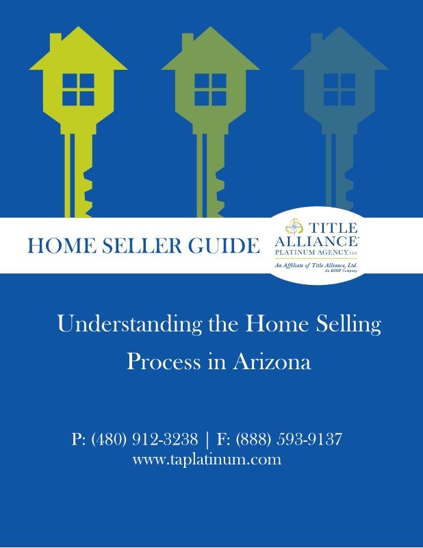 Home Seller Guide Title Alliance Platinum Agency October 2017