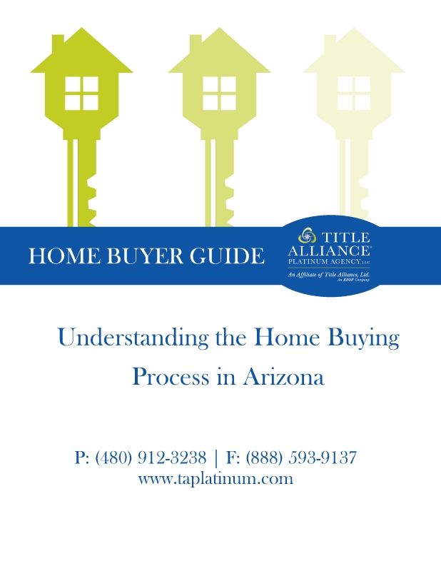 Home Buyer Guide Title Alliance Platinum Agency