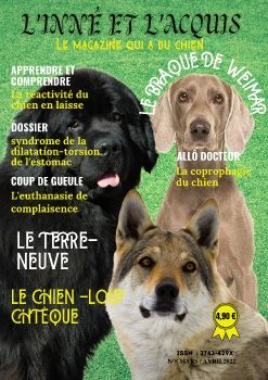 L'inné et l'Acquis, le magazine qui a du chien N° 8 MARS-AVRIL 2022