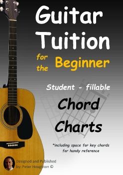 Guitar Tuition for Students and Tutors chord chart book