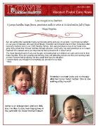 Xiaoxia Foster Care Update - December 2014