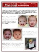 Cleft Initiative Update April 2015