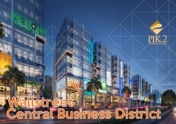 PIK2 - WALLSTREET CENTER - 350m2-450m2 (Commercial Lot)