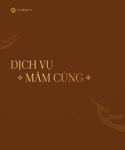 DỊCH VỤ MÂM CÚNG