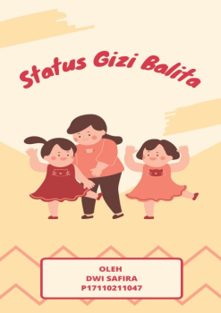 Materi status gizi balita