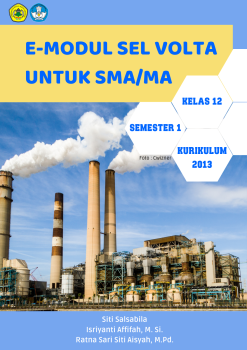 E-MODUL SEL VOLTA UNTUK SMA/MA-CHEMO EDUTAINMENT DENGAN PROBLEM BASED LEARNING-SITI SALSABILA-FKIP UNTIRTA 2023