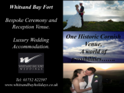 Whitsand Bay Fort Wedding Brochure 2015