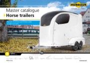 Humbaur Horsebox Catalogue 2017