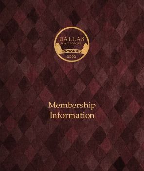 DNGC Touring Professional Membership Information