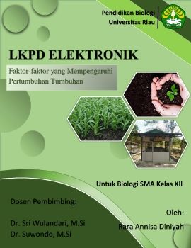 LKPD ELEKTRONIK PERTUMBUHAN TANAMAN