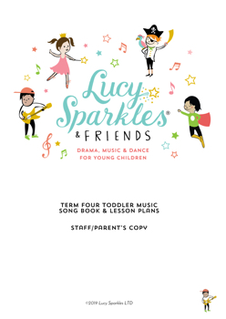 Term 4 toddler music song book and lesson plans