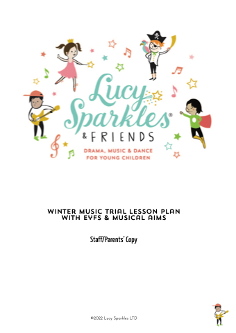 Winter Music Trial Plan with EYFS and Musical Aims