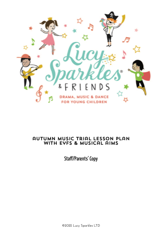 Autumn Music Trial Plan with EYFS and Musical Aims