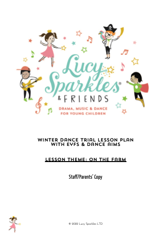 Winter Dance Trial Plan with EYFS & Dance Aims