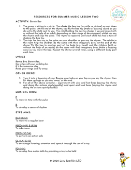 Summer Baby Music Lesson  2 
