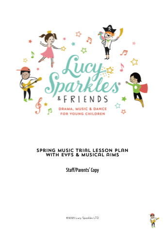 Spring Music Trial Plan with EYFS and Musical Aims