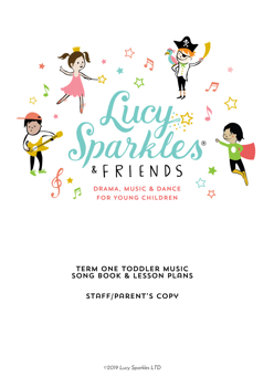 Term one toddler music song book for ELCs and parents