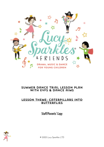 Summer Dance Trial with EYFS and Dance Aims