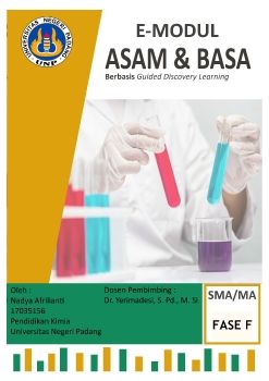 E-Modul Asam Basa Berbasis Guided Discovery Learning