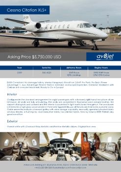 Citation XLS+ 