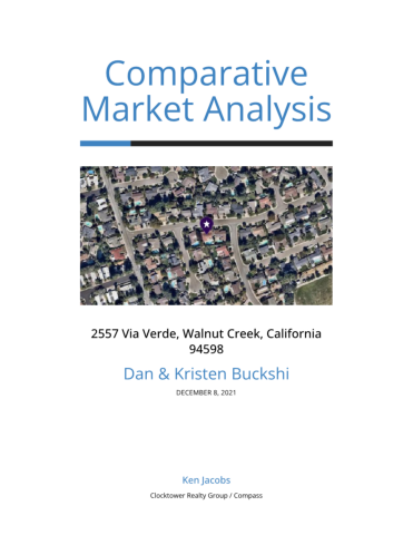 2557 Via Verde Market Analysis