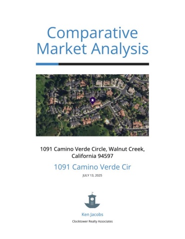 1091 Camino Verde Cir Market Analysis