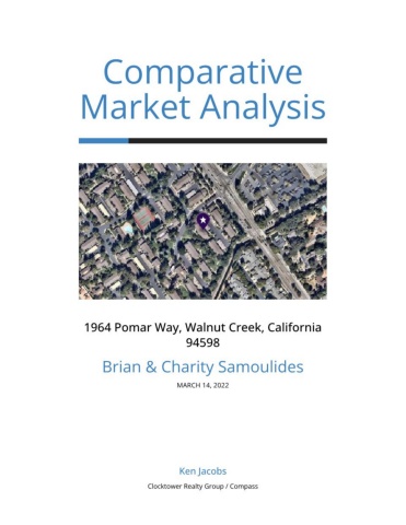 1964 Pomar Way Market Analysis