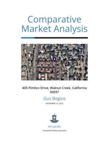 405 Pimlico Dr Market Analysis