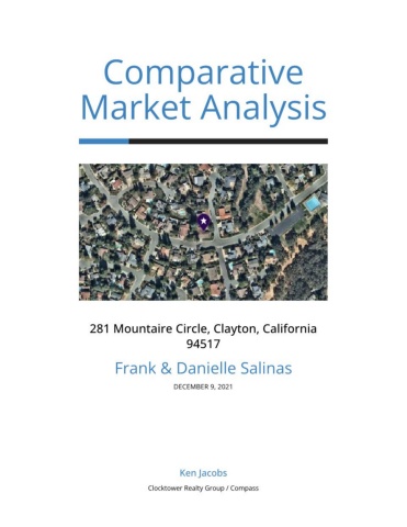 281 Mountaire Cir Market Analysis