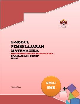 E-MODUL Barisan dan deret Dengan RME